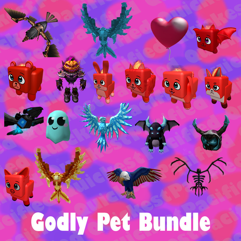 Roblox Murder Mystery 2 [Mm2] Godly Pet Set! (Read Description)