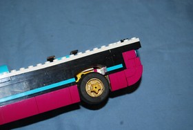  LEGO Pop Star Tour Bus Partial Build 41106 Friends Bottom Assembly 150+ Pieces