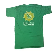 Vintage Mountain Dew Crew Sun N Fun 81 Y-100 Miami Fort Lauderdale 1981 T-Shirt