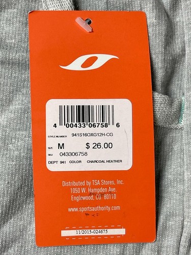 Oxide Girls' Terry Shorts Charcoal Heather - MEDIUM (8) - Picture 6 of 6