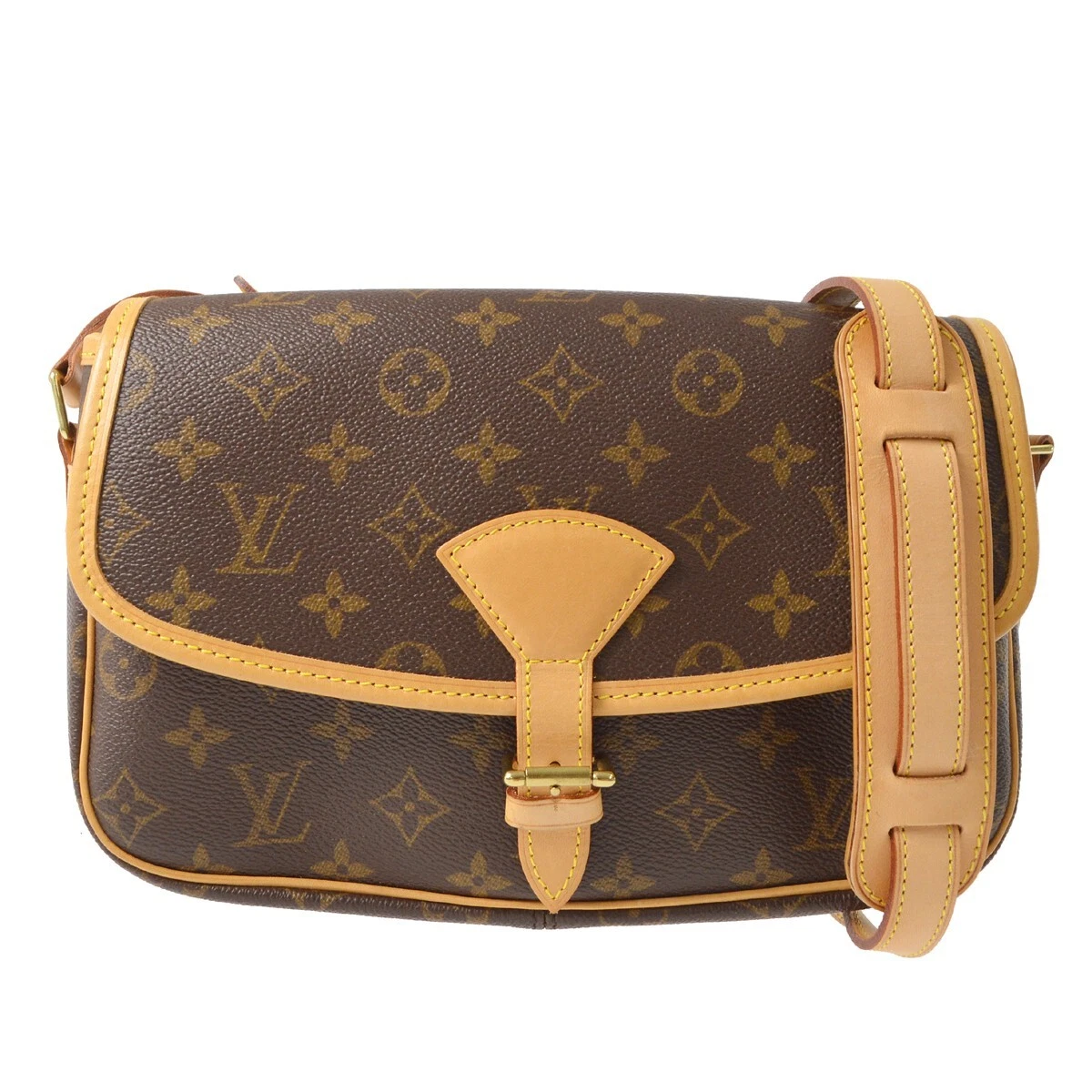 LOUIS VUITTON Shoulder Bag M42250 Sologne Monogram canvas Brown Women –