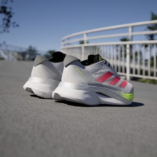 ★日本未発売★ adidas Adizero 12 Flash 新品 adidas Adizero Boston 12 Dash Grey Lucid Red Lucid Lemon