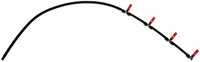 Gates MFL1246 Fuel Hose For BMW