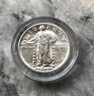 1923 Standing Liberty Quarter In BU Condition.