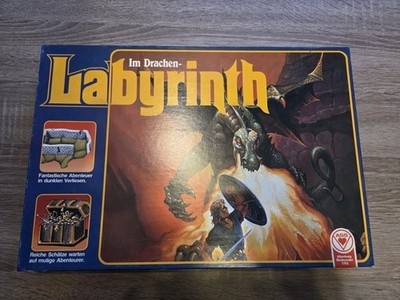 ASS 1986 Im Drachen-Labyrinth Brettspiel Fantasy Drachen Abenteuer