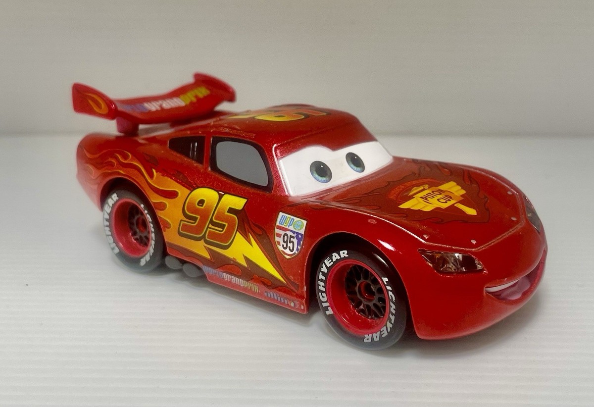 Disney Pixar Cars Diecast Lightning McQueen World Grand Prix