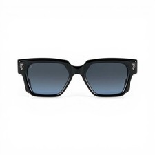 T-Henri Utopia Infinity Black 198/199 Classic Square Sunglasses, Medium