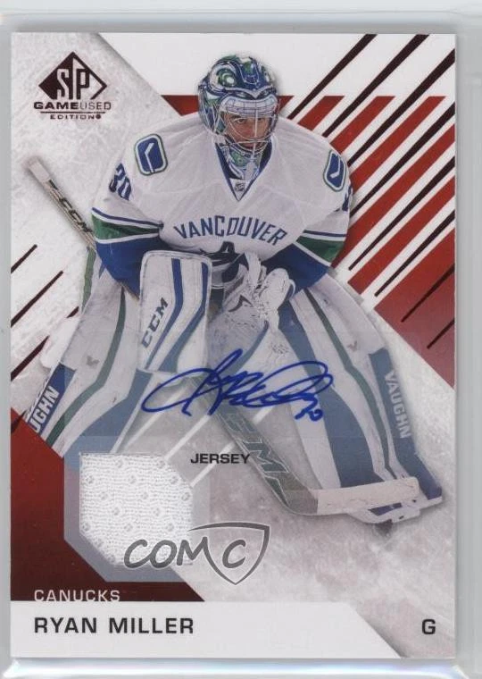 Ryan Miller trading card