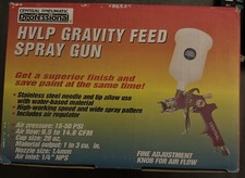 Central Pneumatic - HVLP Gravity Feed Spray Gun - NIB