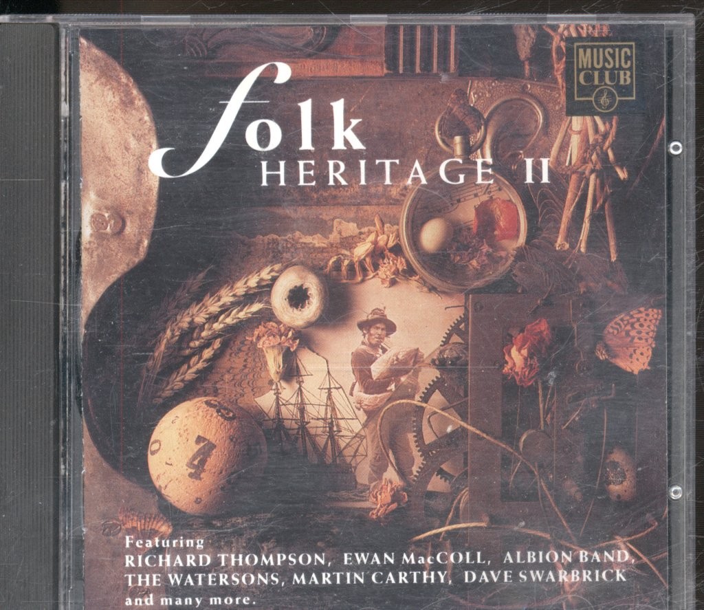 Various Artists Folk Heritage II CD UK Music Club 1992 MCCD049