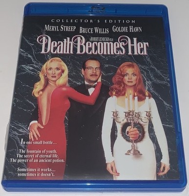 Death Becomes Her ( 1992, Blu-Ray, Collectors Edition, Bruce Willis )