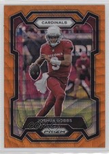 2023 Panini Prizm Orange Wave Prizm 27/60 R Joshua Dobbs Joshua Dobbs #3 19fe