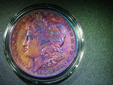 F/VF+ 1882-S MORGAN SILVER DOLLAR BEAUTIFUL TONED COLLECTOR GRADE COIN M-2147