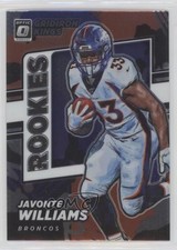 2021 Panini Donruss Optic Rookie Gridiron Kings Javonte Williams #RGK-13 0b3