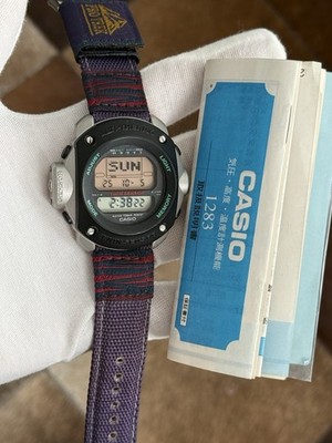 Rare Vintage Casio Pro Trek DPX-400 Alti-Thermo Digital Sports
