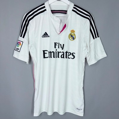 REAL MADRID 2014 2015 HOME FOOTBALL SHIRT JERSEY #7 RONALDO SIZE M