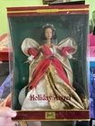 Vintage 2000 Holiday Angel Barbie Collectors African American Doll Mattel #29770