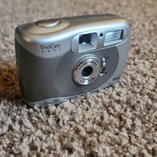 Vivitar ViviCam 3632 Compact 2.0MP Silver Digital Camera 2x Zoom Flash USB