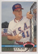 1991 Topps Stadium Club Skydome Box Set Darren Dreifort #39 3c7