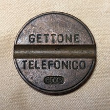 GETTONE TELEFONICO 6005 SENZA LOGO