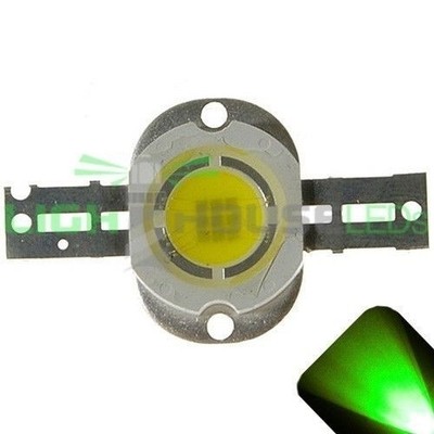2 x LED 10 Watt Pure Green Spot Flood Light Ultra High Power 10w 10watt LEDs w