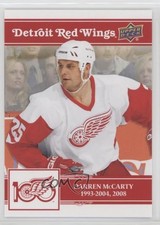 2025-26 Upper Deck Detroit Red Wings Centennial Box Set Darren McCarty #28 2vh
