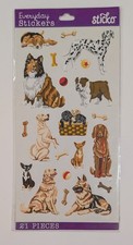 Dog Daze Different Breeds Of Dogs Scrapbooking Stickers By Sticko