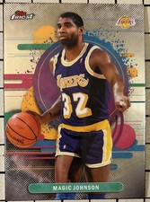2025-26 Topps Finest Magic Johnson Uncommon #193 Los Angeles Lakers