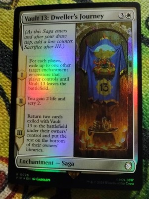 FOIL Vault 13: Dweller's Journey - Fallout - NM - Magic: The Gathering - MTG