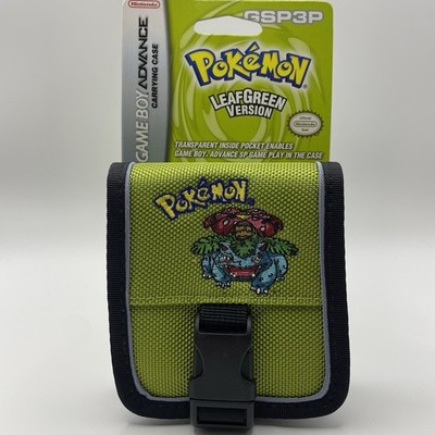 Pokemon Leaf Green Gameboy Advance carrying case GSP3P Venusaur 2004 Sealed