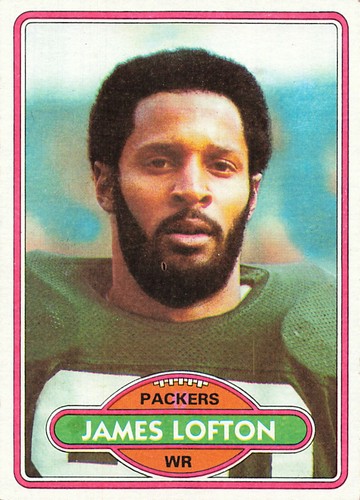 James Lofton #78 1980 Topps card