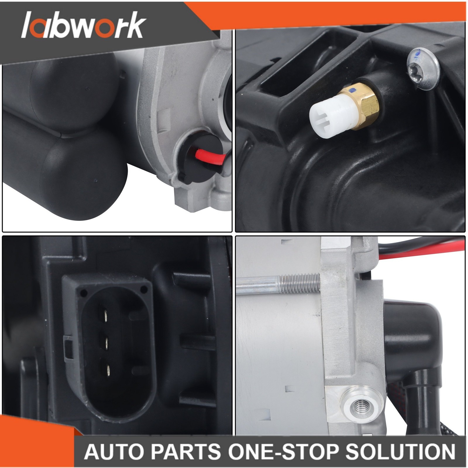 Labwork Air Suspension Compressor Pump 16-21 For Audi Q7 Q8 4M Bentley Bentayga