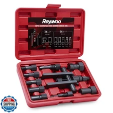 Reywoo Motorcycle Wheel Bearing Puller Set, 10 Piece Blind Hole Bearing Pulle
