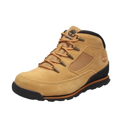 Timberland Euro Rock Mid Hiker - gelbe Wildlederstiefel - Größe 43,5
