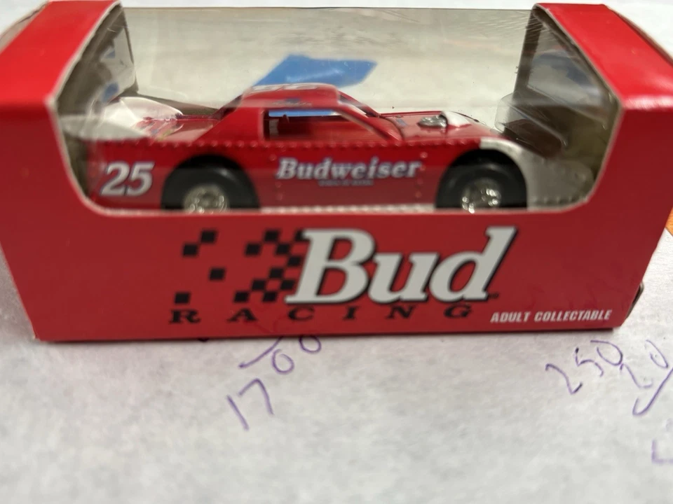 1995 Action Ken Schrader Budweiser Dirt Car 1/64 NOS - Image 2 of 2