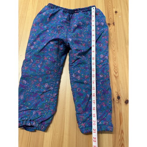 Vintage LL Bean Girls Fleece Lined Pants Size XXS - Picture 3 of 8