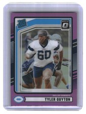 2024 Donruss #400 Tyler Guyton Optic Rated Rookies Preview Pink