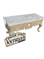 64958 Quality Marble Top Console Hall Table S...