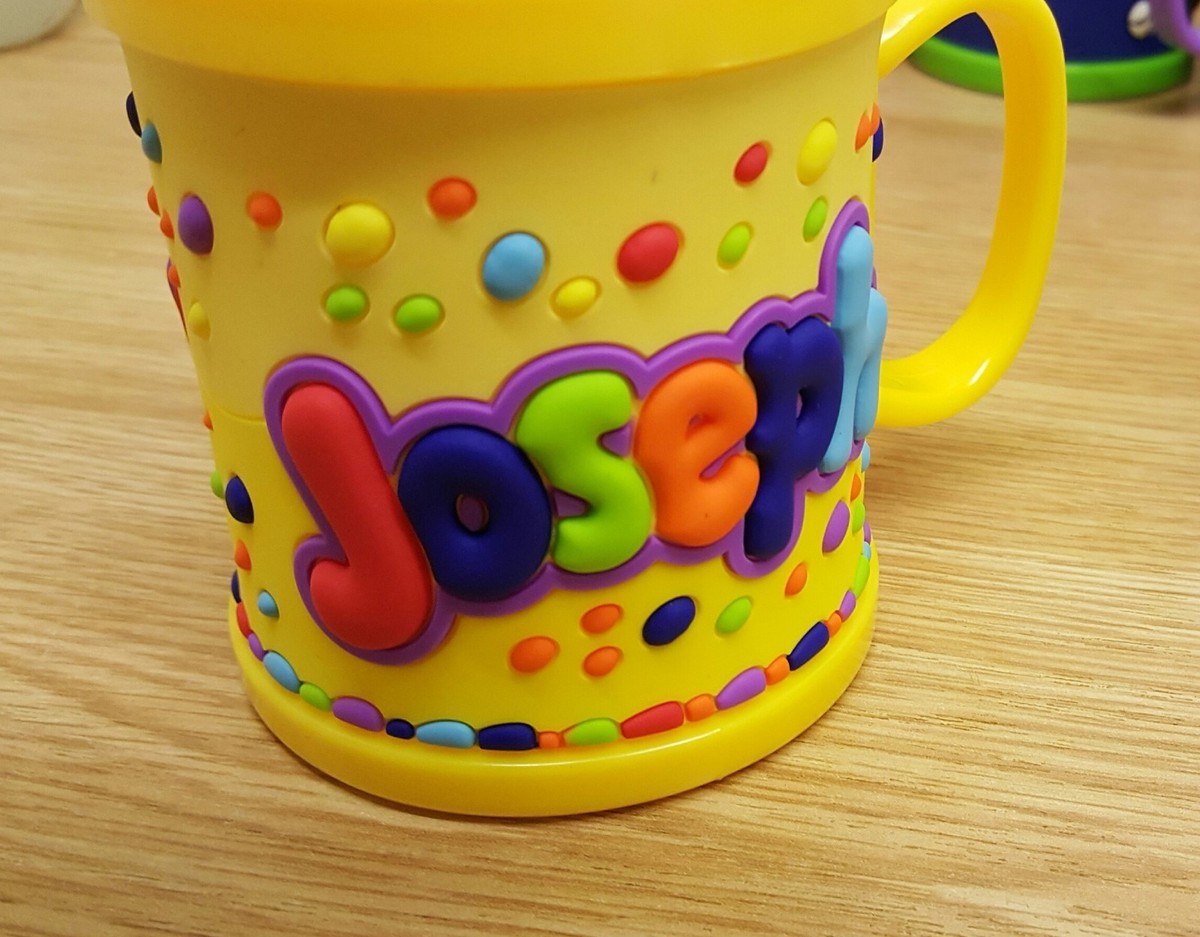 yellow childrens mugs
