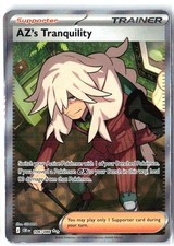 AZ's Tranquility 106/086 Ultra Rare Chaos Rising Pokemon Holo Near Mint
