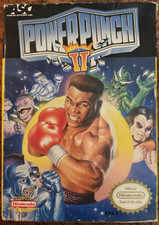 Power Punch II NES Original Box + Manual+Foam Insert No Game Authentic Nintend0
