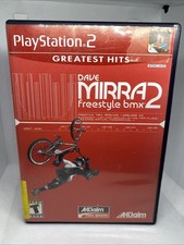 Dave Mirra 2 Freestyle BMX PS2 PlayStation 2 CIB Tested & Working 