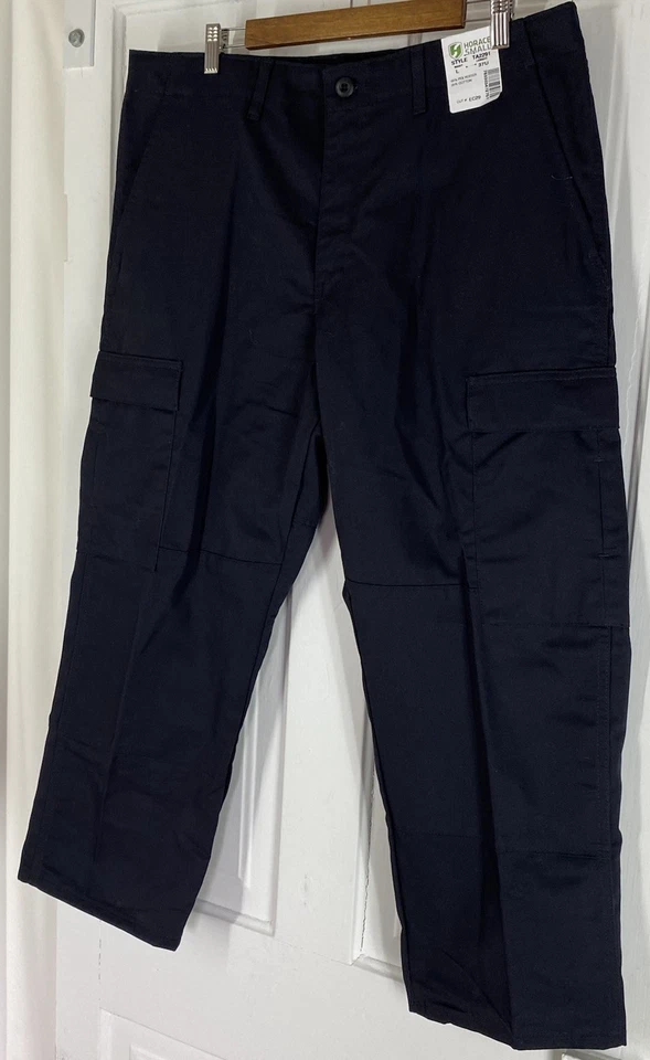 Horace Small (Mens Size Large/Short 37x28) Black Durable Cargo Work Pants TA2291 - Image 4 of 4