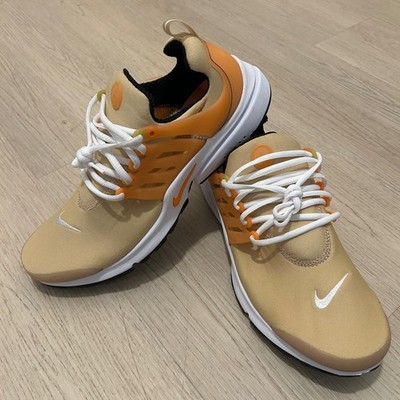 Nike Air Presto Sesame Bright Mandarin Tan Orange Mens 12 FJ4006-252
