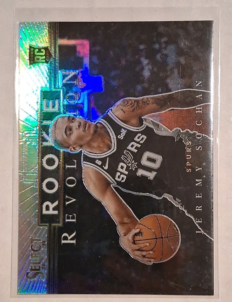 2022-23 Panini Select Rookie Revolution Silver Prizm Jeremy Sochan RC