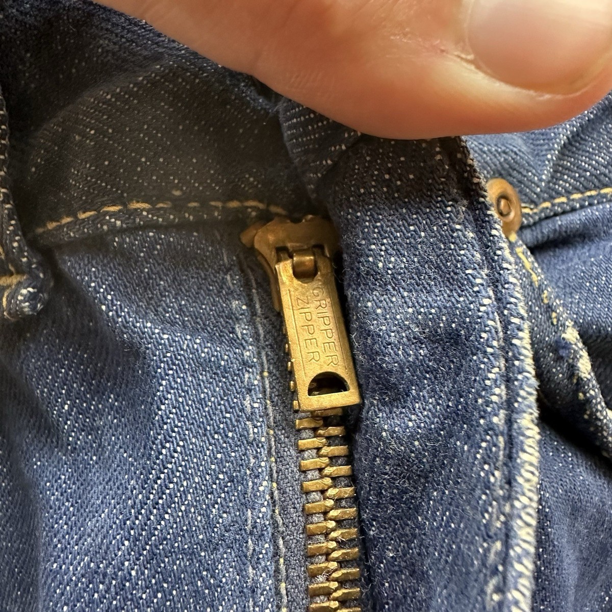 Vintage 50s Big Smith Buckaroo Sanforized Selvedge Denim Jeans