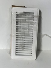 Accord Ventilation ABFRWH410 Floor Register, 4 x 10 , White, HVAC, AC, Heat