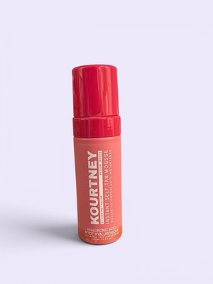Kourtney Instant Tan Mousse Brown Fragrance-Free 125ml 4.2 fl oz