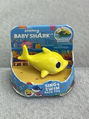 #ad ZURU Mini Brands Yellow Baby Shark Mini Figure Collectible $7.99