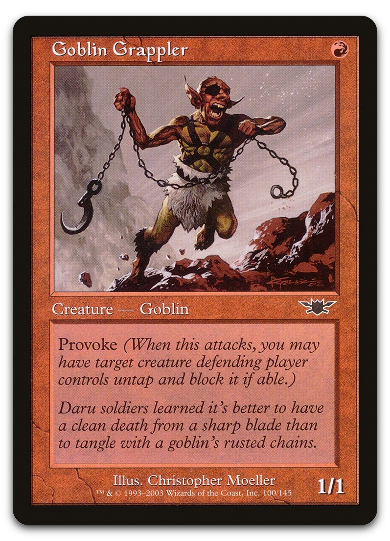 Goblin Grappler #100 (LP) Legions LGN Magic MTG
